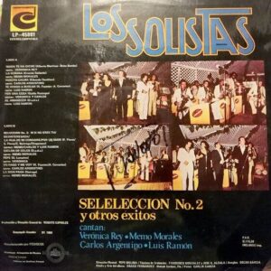 Disco de Vinilo Los Solistas - Selección No. 2 Y Otros Exitos Vinyl Record