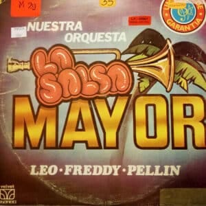 Disco de Vinilo Leo Freddy Pellin - Nuestra Orquesta Mayor Vinyl Record