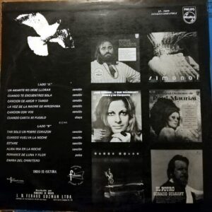 Disco de Vinilo Varios - Rebelde Voz, Viva Canción Vinyl Record