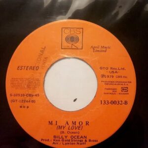 Disco de Vinilo Billy Ocean - American Hearts / My Love Vinyl Record