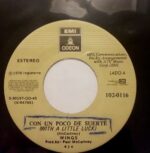 Disco de Vinilo Wings - With A Little Luck / Backwards Traveller / Cuff Link Vinyl Record