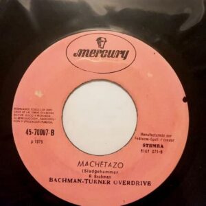 Disco de Vinilo Backman-Turner Overdrive - Roll On Down The Highway / Sladgehammer Vinyl Record