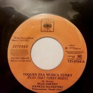 Disco de Vinilo Wild Cherry - Play That Funky Music / I Feel Sanctified Vinyl Record