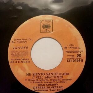 Disco de Vinilo Wild Cherry - Play That Funky Music / I Feel Sanctified Vinyl Record