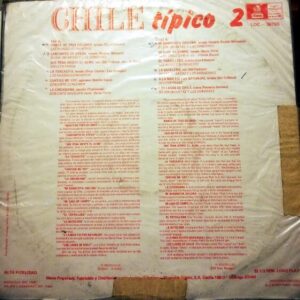 Disco de Vinilo Varios - Chile Tipico Vol. 2 Vinyl Record