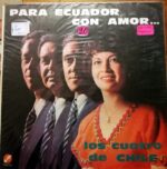 Disco de Vinilo Los 4 De Chile - Para Ecuador Con Amor Vinyl Record
