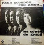 Disco de Vinilo Los 4 De Chile - Para Ecuador Con Amor Vinyl Record
