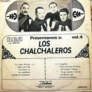Disco de Vinilo Los Chalchaleros - Presentamos A Los Chalchaleros Vol. 4 Vinyl Record