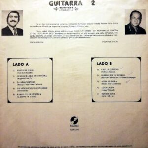 Disco de Vinilo Oscar Pezoa, Oscar De Luca - Guitarra Dos Vinyl Record