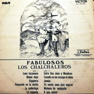 Disco de Vinilo Los Chalchaleros - Fabulosos Los Chalchaleros Vinyl Record