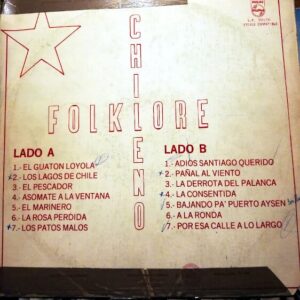 Disco de Vinilo Varios - Folklore Chileno Vinyl Record