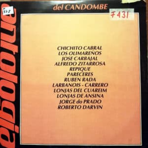 Varios - Antologia Del Candombe Vinilo