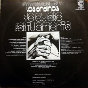 Disco de Vinilo Ramoncito Rodriguez Y Los Andinos - Yo Quiero Ser Tu Amante Vinyl Record