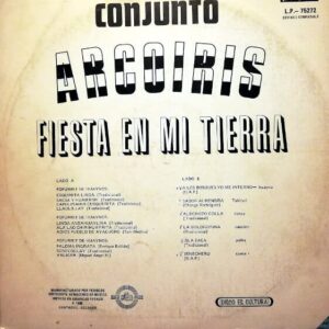 Disco de Vinilo Conjunto Arcoiris - Fiesta De Mi Tierra Vinyl Record
