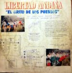 Disco de Vinilo Libertad Andina - El Grito De Los Pueblos Vinyl Record
