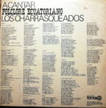 Disco de Vinilo Los Charrasqueados - A Cantar Folklore Ecuatoriano Vinyl Record