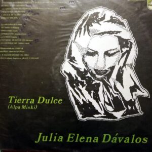 Disco de Vinilo Julia Elena Dávalos - Tierra Dulce Vinyl Record