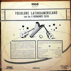 Disco de Vinilo Los Cuatro Hermanos Silva - Folklore Latinoamericano Vinyl Record