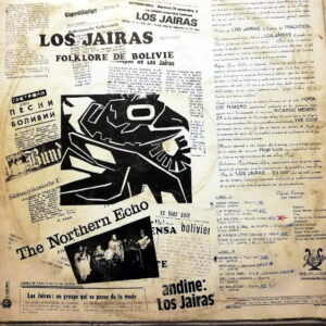 Disco de Vinilo Los Jairas Con Yayo Joffre - Los Jairas En Vivo.. Vinyl Record