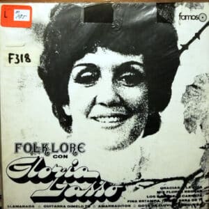 Disco de Vinilo Gloria Lasso - Folklore Con Gloria Lasso Vinyl Record