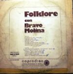 Disco de Vinilo Bravo Molina - Folklore. Con Bravo Molina Vinyl Record