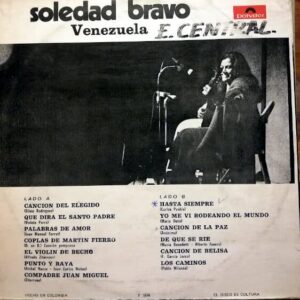 Disco de Vinilo Soledad Bravo - Grandes De América Vinyl Record