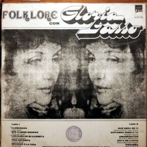 Disco de Vinilo Gloria Lasso - Folklore Con Gloria Lasso Vinyl Record