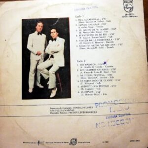 Disco de Vinilo Los Visconti - La Emoción De Cuyo En Los Visconti Vinyl Record