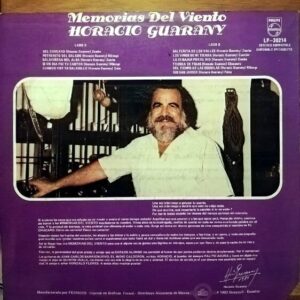 Disco de Vinilo Horacio Guarany - Memorias Del Viento Vinyl Record