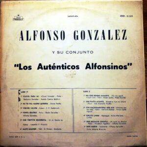 Disco de Vinilo Alfonso Gonzalez  - Los Autenticos Alfonsinos Vinyl Record