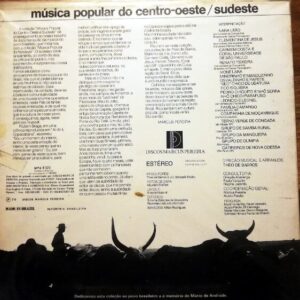 Disco de Vinilo Varios - Música Popular Do Centro-oeste/sudeste 3 Vinyl Record