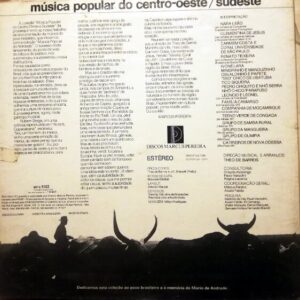 Disco de Vinilo Varios - Música Popular Do Centro-oeste/sudeste 2 Vinyl Record