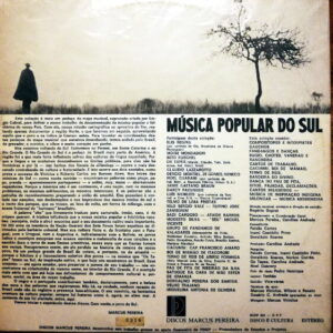Disco de Vinilo Varios - Musica Popular Do Sul Vinyl Record