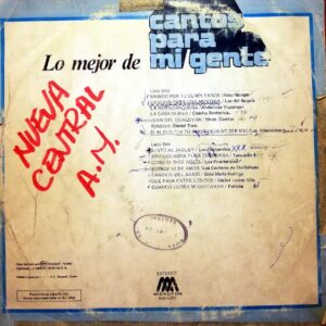 Disco de Vinilo Varios - Lo Mejor De Cantos Para Mi Gente Vinyl Record
