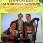 Disco de Vinilo Los Fabuloso Tres Paraguayos - 28 Hits De Oro Vinyl Record