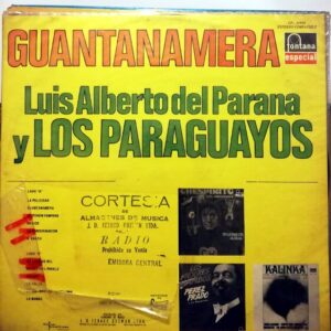 Disco de Vinilo Luis Alberto Del Parana Y Los Paraguayos - Guantanamera Vinyl Record