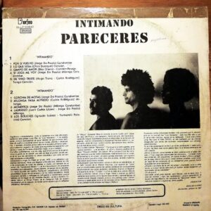 Disco de Vinilo Pareceres - Intimando Vinyl Record