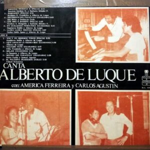 Disco de Vinilo Alberto De Luque - Recuerdos Del Paraguay/ Noches Del Paraguay Vinyl Record