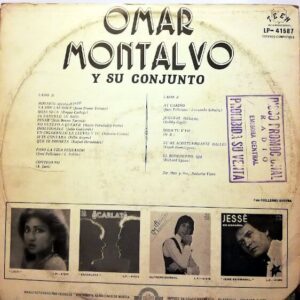 Disco de Vinilo Omar Motalvo Y Su Conjunto - Omar Motalvo Y Su Conjunto Vinyl Record