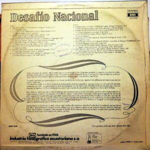 Disco de Vinilo Varios - Desafio Nacional Vinyl Record