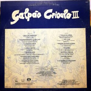 Disco de Vinilo Varios - Galpao Crioulo Iii Vinyl Record
