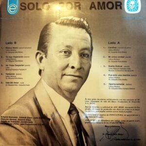 Disco de Vinilo Eduardo Brito - Solo por amor Vinyl Record