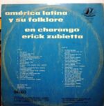 Disco de Vinilo Erick Zubieta - América Latina Y Su Folklore En Charango Vinyl Record