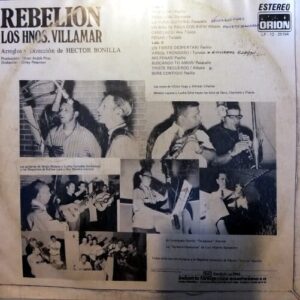 Disco de Vinilo Hermanos Villamar - Rebelión Vinyl Record