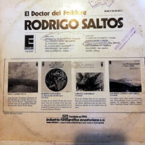 Disco de Vinilo Rodrigo Saltos - El Doctor del Folklore Vinyl Record