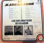 Disco de Vinilo Los Diplomáticos de Ecuador - El Madrugador Vinyl Record
