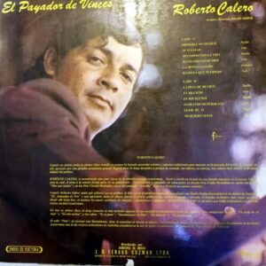 Disco de Vinilo Roberto Calero - El Payador de Vinces Vinyl Record