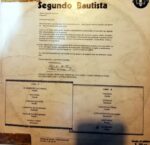 Disco de Vinilo Segundo Bautista - Junto a mi guitarra Vinyl Record