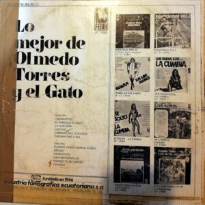 Disco de Vinilo Olmedo Torres - Lo mejor de Omedo Torres y El Gato Vinyl Record