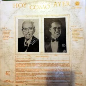 Disco de Vinilo Enrique Ibañez Mora - Hoy como ayer Vinyl Record